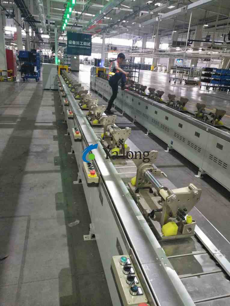 Car seat assembly line: Deep integration of technology and technology