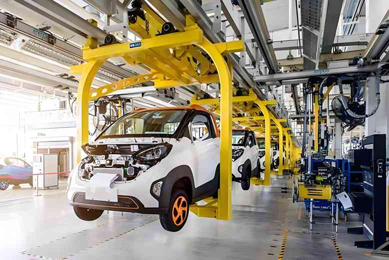 Electric vehicle assembly line